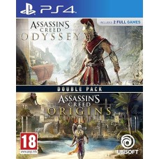 Assassin's Creed Origins + Odyssey Double Pack PS4, korišćena igrica